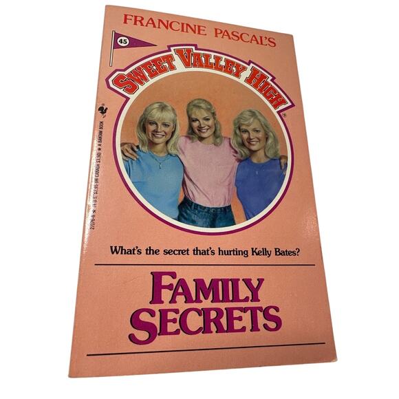 Sweet Valley High 1ST Edition First Print Book #45 Family Secrets Vintage 1980's - Picture 1 of 8